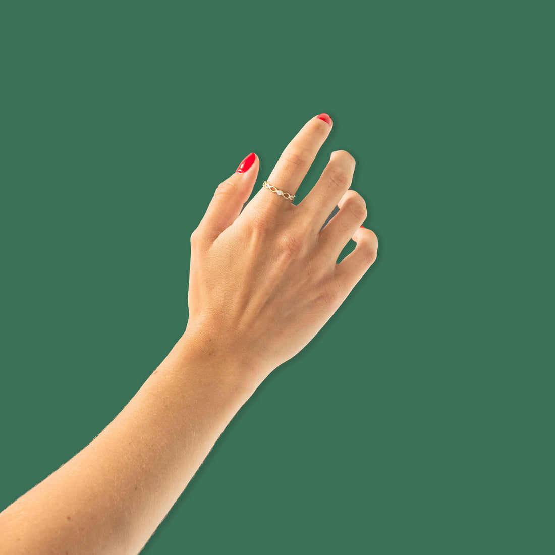 The Vintage Half Eternity Ring by Bijouterie Brigitte Grande-Rivière