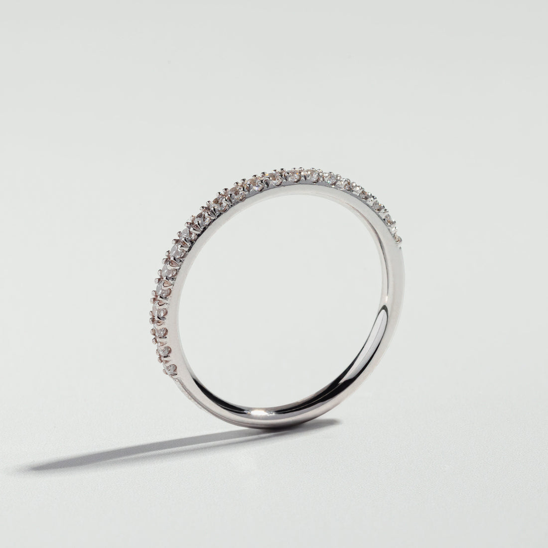 The Diamond Pavé Ring | Bijouterie Brigitte Grande-Rivière | Engagement Ring